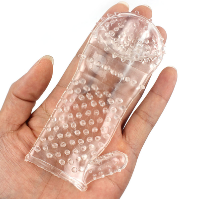 Hot Sale Crystal Penis Sleeve Extender for Man