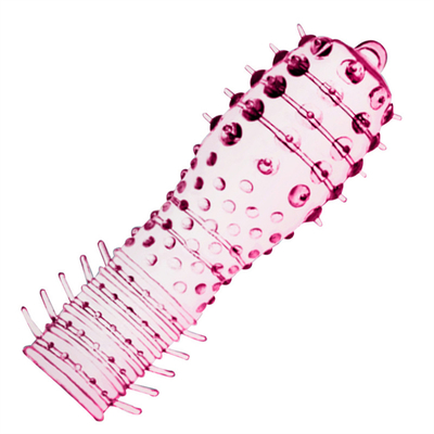 Hot Sale Sex Toy Crystal Penis Enlargement Sleeve for Men