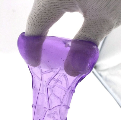 Hot Sale Medical TPE Sex Toys Ejaculating Delay Penis Extender Sleeve for Men