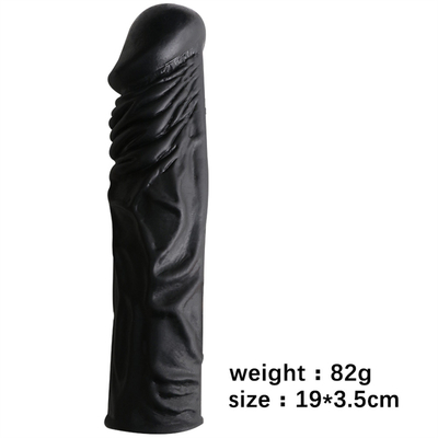 Silicone Condom Penis Sleeve Rubber Men Condoms Penis Sleeve Dildo Extender