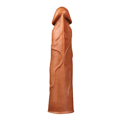 Silicone Condom Penis Sleeve Rubber Men Condoms Penis Sleeve Dildo Extender