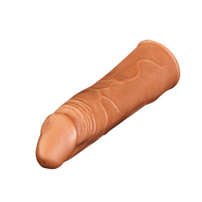 Silicone Condom Penis Sleeve Rubber Men Condoms Penis Sleeve Dildo Extender