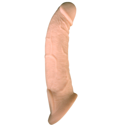 Sex Toys Soft Penis Extension Sleeve 40 * 200mm For Men