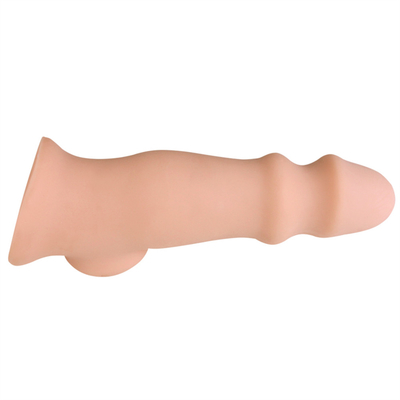 Sex Toys Soft Penis Extension Sleeve 40 * 200mm For Men