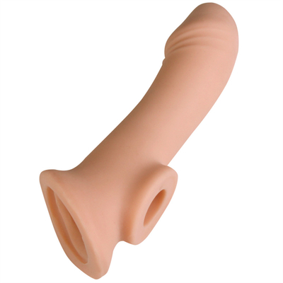 Sex Toys Soft Penis Extension Sleeve 40 * 200mm For Men