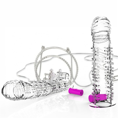 Europe Penis Sleeve Extension For Male Safe Rubber Sex Toy