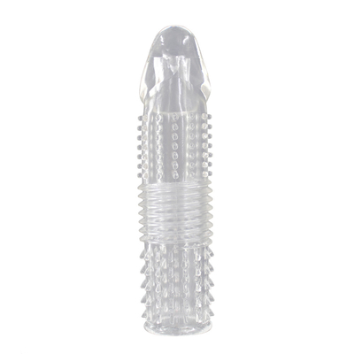 Reusable Crystal Condoms And Extendable Male Penis Condoms Adult Sex Toys