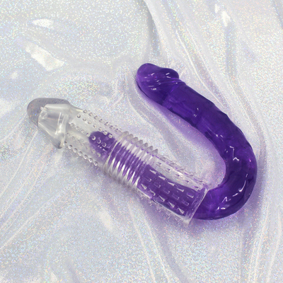 Reusable Crystal Condoms And Extendable Male Penis Condoms Adult Sex Toys