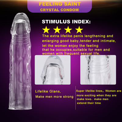 Sex Products Penis Enlargement Extensions Penis Cock Sleeve Sex Toy