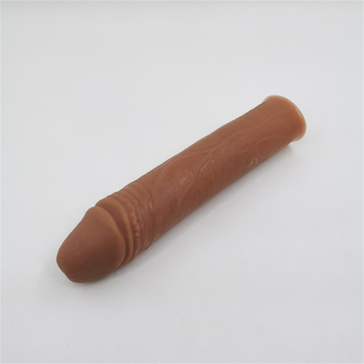 Super Soft Big Delay Ejaculation Male Thick Cock Realistic Dildo Condoms Reusable Penis Extender Sleeve