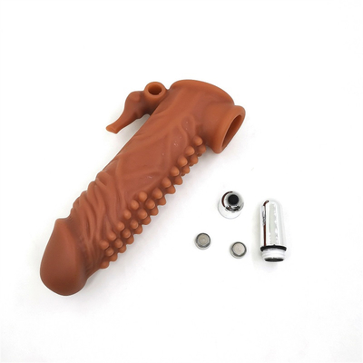 Reusable Silicon Condom With Cock Sleeve Dildo Sheath Condoms For Men Extender Sex Toys Penis Sleeve