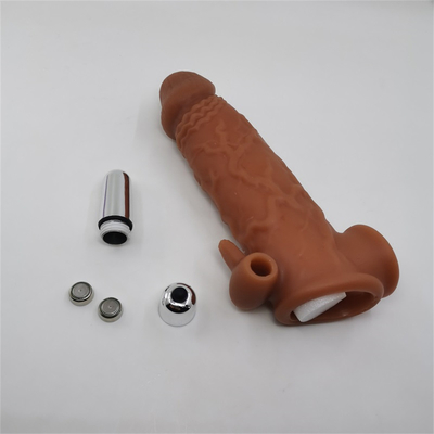 Condom Penis Sleeves Reusable Cover Extender Enlargers Adult Sex Toy For Men