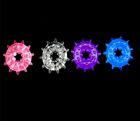 Colorful Penis Ring Cock Rings Male Sex Toys Time Delay Penis Rings