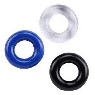 Time Delay Penis Ring Crystal Ring Color Random Silicone Ring For Male