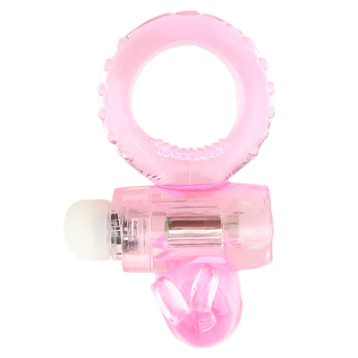 Butterfly Rabbit Penis Ring Vibrating Cock Ring Male Fixation Delay Ring