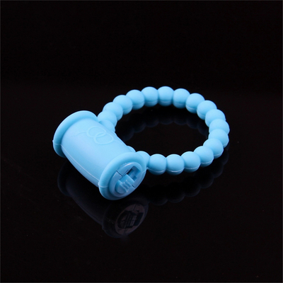 Silicone Cock Ring Vibrator Sex Product For Penis