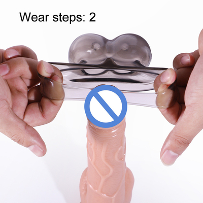 Cock Penis Ring Silicone Rubber Male Delay Ejaculation Cock Ring For Men Adult Sex Toy