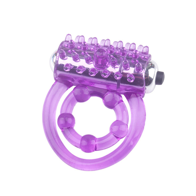 Vibration Double Locking Massage Ring Male Massage Ring Adult