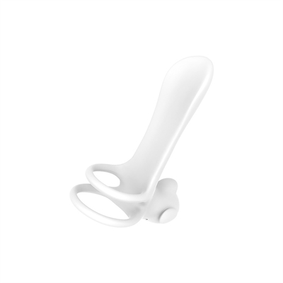 Silicone Triangle Penis Ring With Teasing Tail / Stretchy Cock Ring For Penis Stimulation