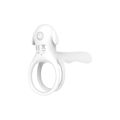 Silicone Triangle Penis Ring With Teasing Tail / Stretchy Cock Ring For Penis Stimulation