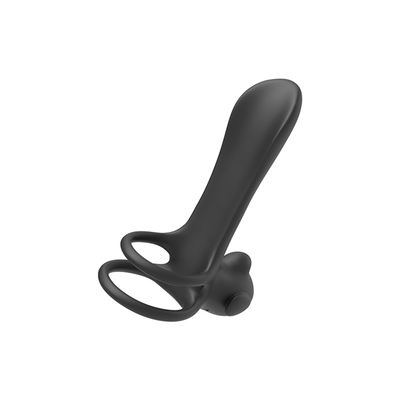 Silicone Triangle Penis Ring With Teasing Tail / Stretchy Cock Ring For Penis Stimulation