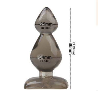 xese Hot Sale Medical TPE Hand Free Sex Toys Anal butt Plug Set for Adult