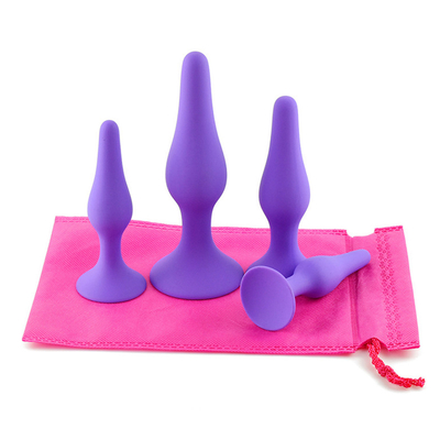 Silicone Anal Plug Male Prostate Massager Butt Plug for Adult Erotic Toy Anal