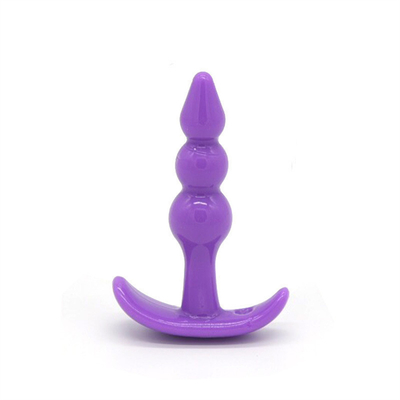 xese Hot Selling Chastity TPE Sex Toy Anal Plug Set for Woman