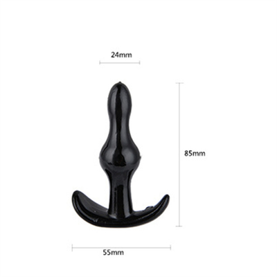 xese Hot Selling Chastity TPE Sex Toy Anal Plug Set for Woman