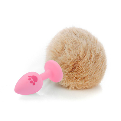 Anal Plug Tail Sex Products Masturbation Women's Private Toy Silicone Anal Plug