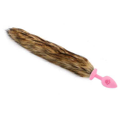 S Size Sexy Fox Tail Butt Anal Plug Silicone Anal Sex Toys for Women Men Online Shop China