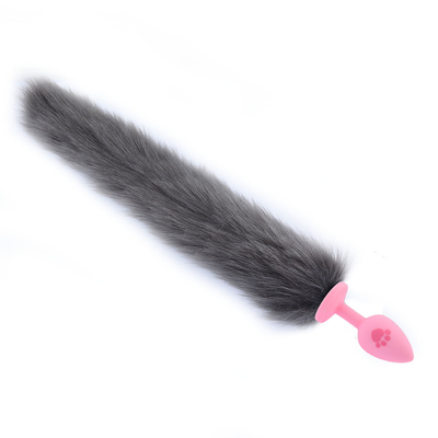 S Size Sexy Fox Tail Butt Anal Plug Silicone Anal Sex Toys for Women Men Online Shop China