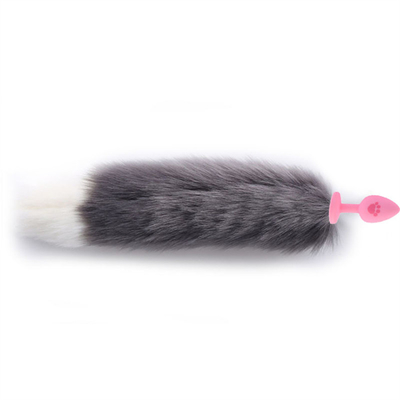 S Size Sexy Fox Tail Butt Anal Plug Silicone Anal Sex Toys for Women Men Online Shop China