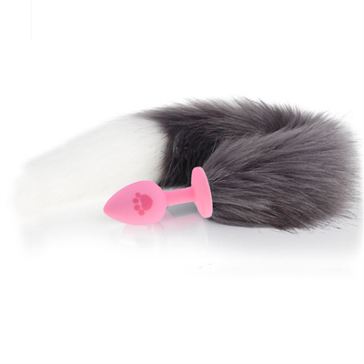 S Size Sexy Fox Tail Butt Anal Plug Silicone Anal Sex Toys for Women Men Online Shop China