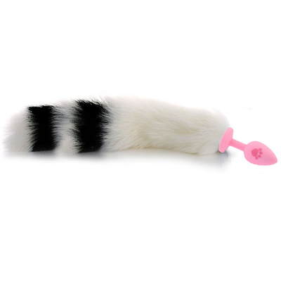 S Size Sexy Fox Tail Butt Anal Plug Silicone Anal Sex Toys for Women Men Online Shop China