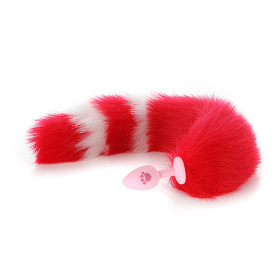 S Size Sexy Fox Tail Butt Anal Plug Silicone Anal Sex Toys for Women Men Online Shop China