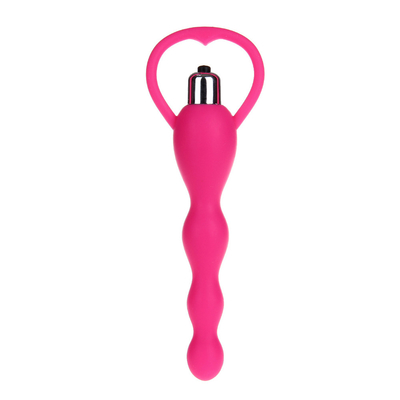 Silicone Sex Toy Beads 10 Speeds Anal Plug Vibrator for Both Men And Women