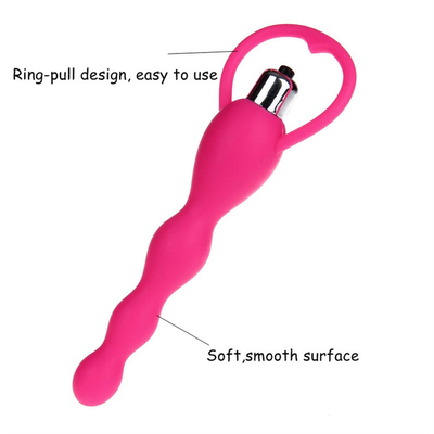 Silicone Sex Toy Beads 10 Speeds Anal Plug Vibrator for Both Men And Women