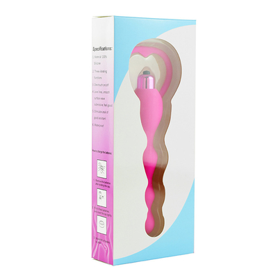 Silicone Sex Toy Beads 10 Speeds Anal Plug Vibrator for Both Men And Women