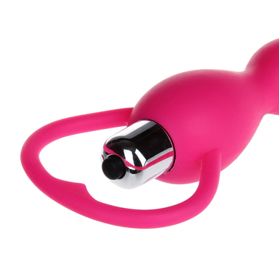 Silicone Sex Toy Beads 10 Speeds Anal Plug Vibrator for Both Men And Women