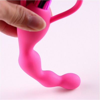 Silicone Sex Toy Beads 10 Speeds Anal Plug Vibrator for Both Men And Women