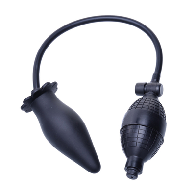 Inflatable Anal Plug With Pump Anal Dilator Massager Expandable Butt Plug Sex Toys For Men