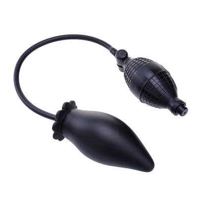 Inflatable Anal Plug With Pump Anal Dilator Massager Expandable Butt Plug Sex Toys For Men