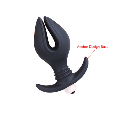 Silicone Anal Special Anal Plug With Vibrating Bullets