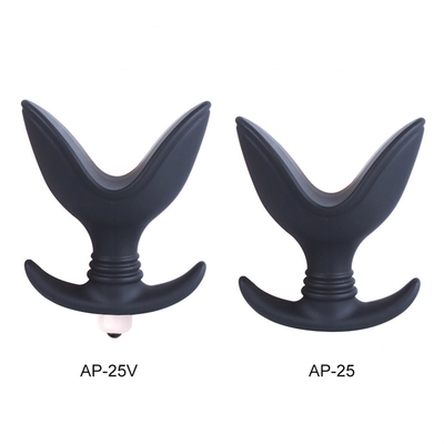 Silicone Anal Special Anal Plug With Vibrating Bullets