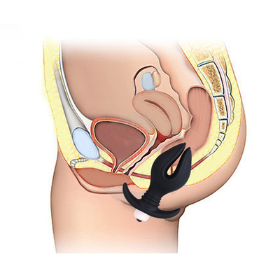 Silicone Anal Special Anal Plug With Vibrating Bullets