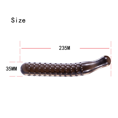 Hot sale Fruit Vegetable crystal Dildos Anal Plug Vagina Clitoris Massager Sex Toys For Female Masturbation
