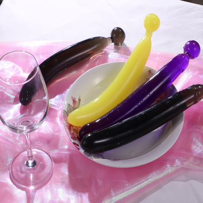 Hot sale Fruit Vegetable crystal Dildos Anal Plug Vagina Clitoris Massager Sex Toys For Female Masturbation