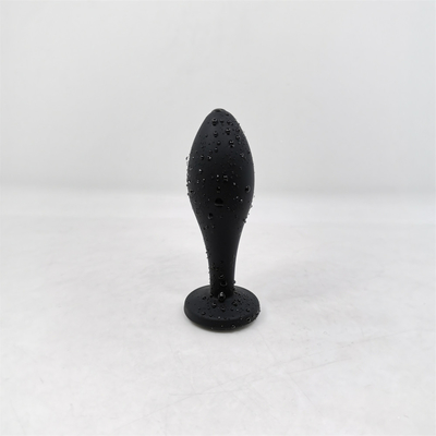 Drop Shipping Silicone Anal Sex Toys Water Drop Design Black Anal Massager Butt Plug Anal Plug Set