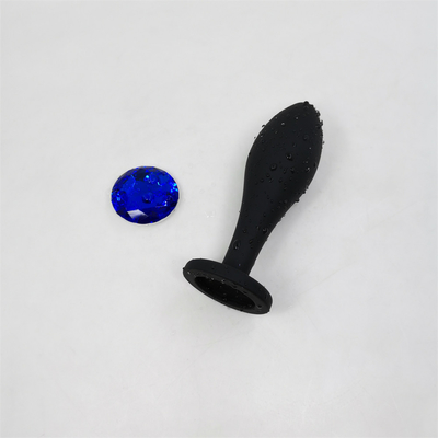 Drop Shipping Silicone Anal Sex Toys Water Drop Design Black Anal Massager Butt Plug Anal Plug Set